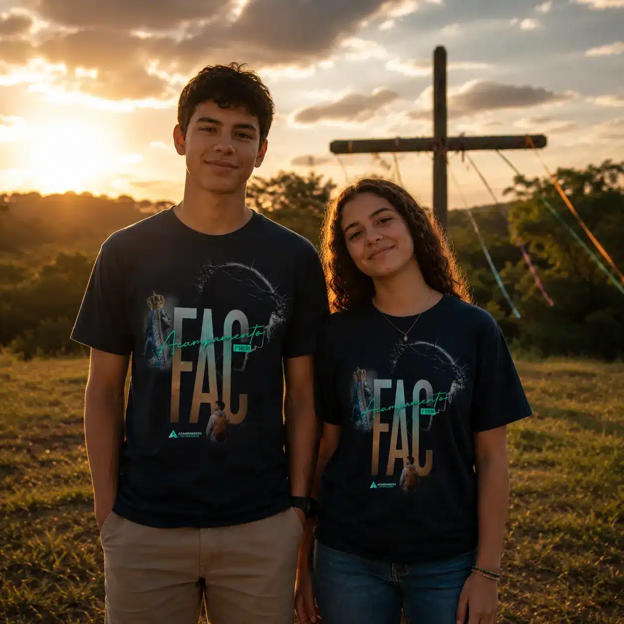 Camiseta Equipe Externa – 3° Edição Acampamento FAC