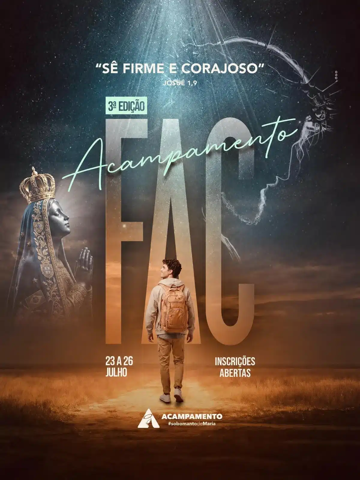 3º ACAMPAMENTO FAC – Inscrições para Servos – Individual